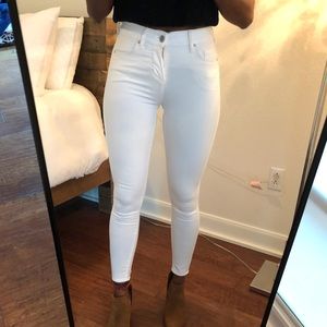 Topshop Leigh White Jeans